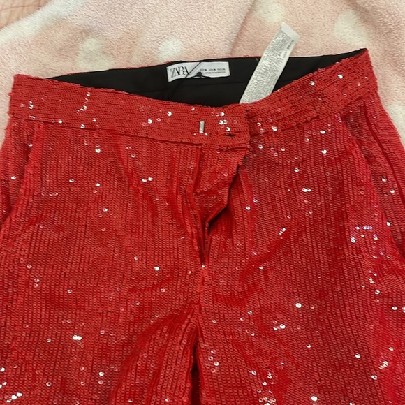 Zara Sequin boutique pants NEW - Picture 3 of 6
